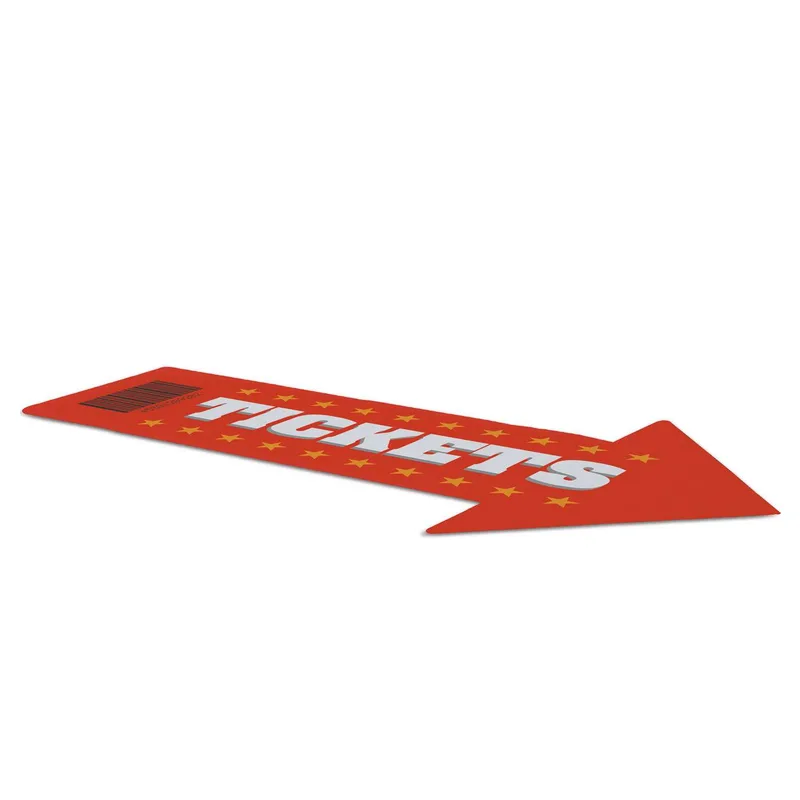 72" x 42" Indoor Arrow Surface Grip