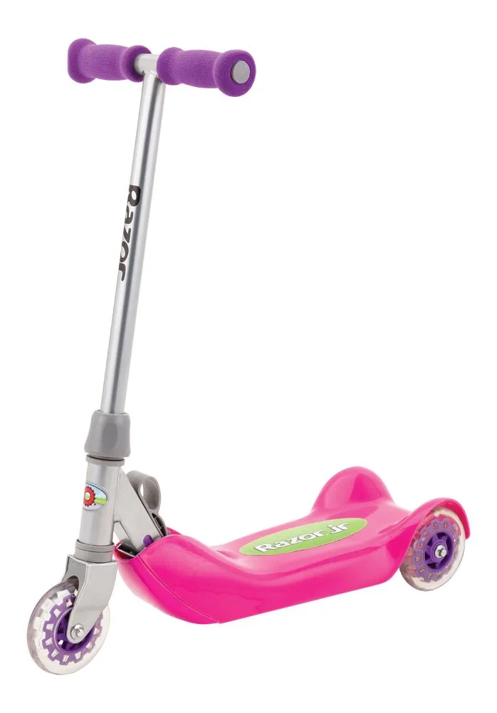 Razor USA Razor Jr. Folding Kiddie Kick Scooter - Pink (Bb)