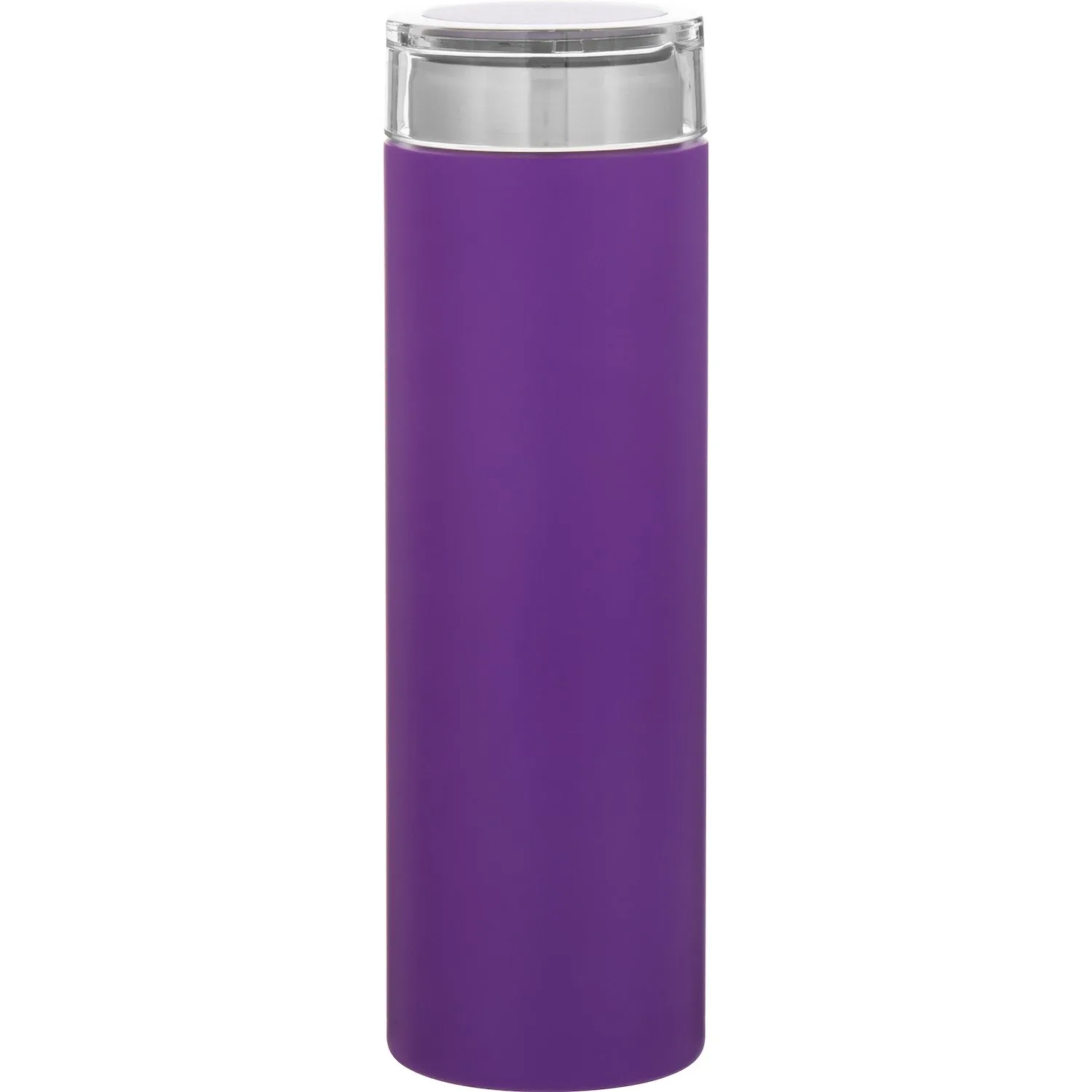 16.9 oz h2go Rocket Water Bottle (Matte Royal Purple) view 2