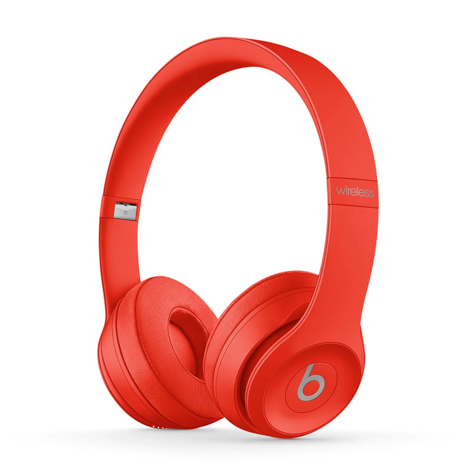 Beats by Dre Solo3 Wireless On Ear Headphones Matte Citrus Red