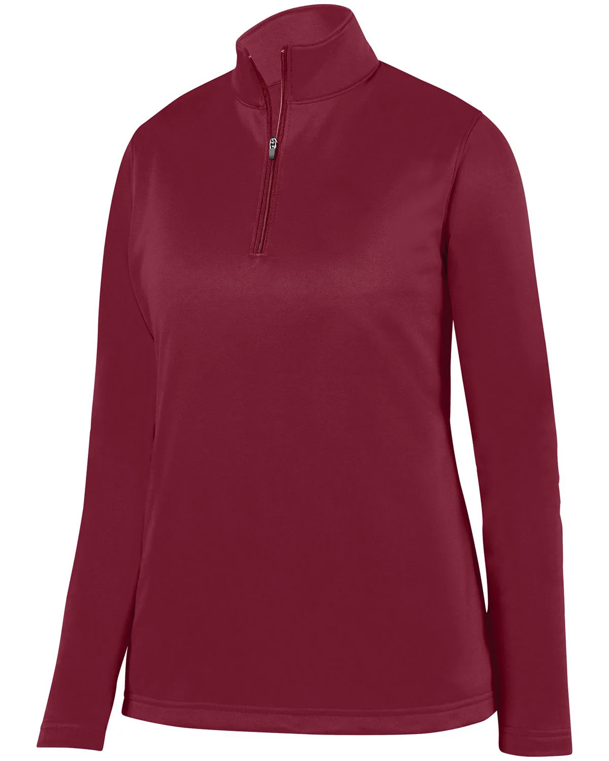 Augusta Ladies' Wicking Fleece Quarter-Zip Pullover view 3