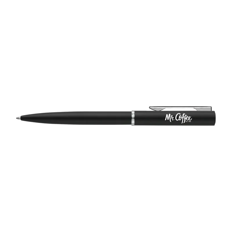 Waterman Allure Ballpoint - Blue Ink - Black - Silver Trim