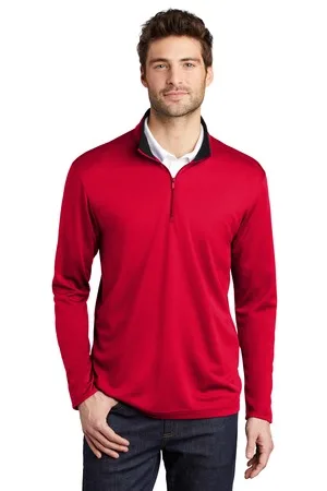 Port Authority ® Silk Touch ™ Performance 1/4-Zip view 3