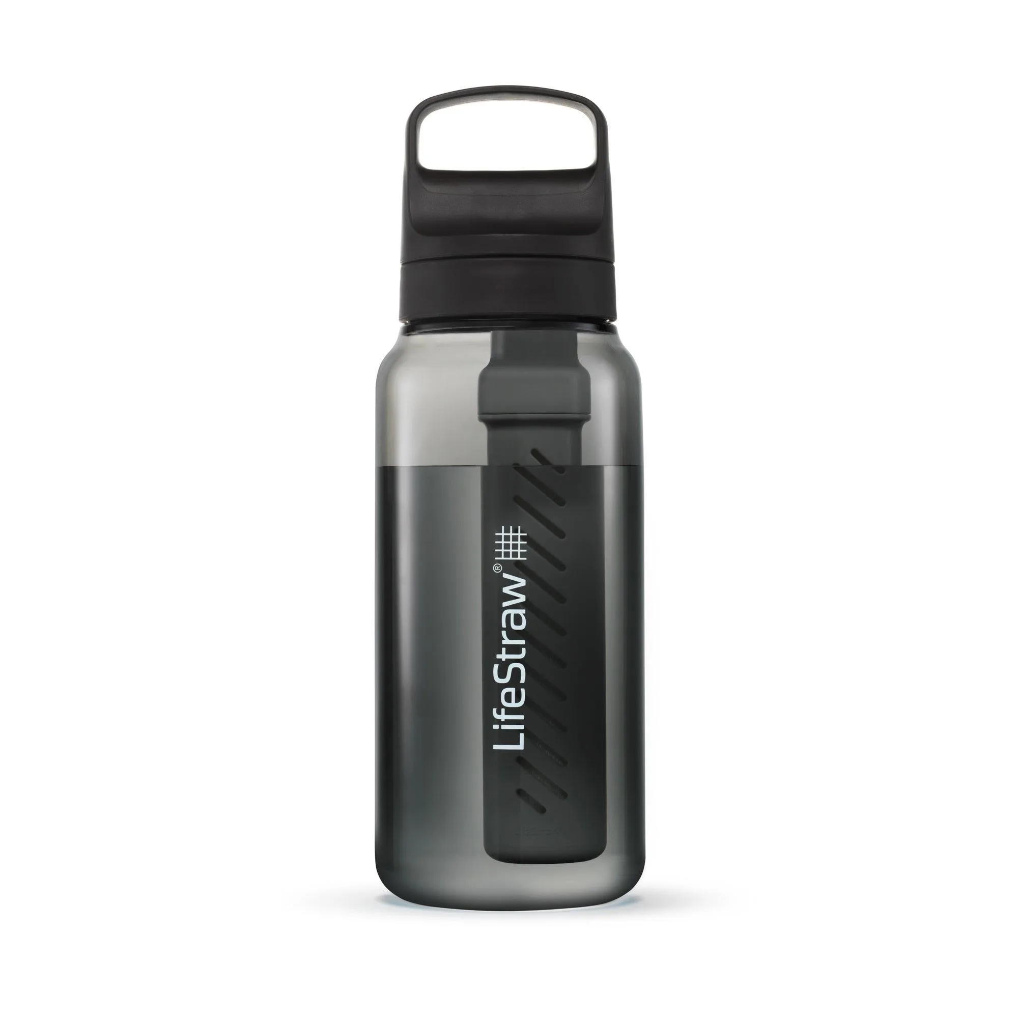 Lifestraw Go 1L Water Filter Bottle W/ Tritan Renew Nordic Noir