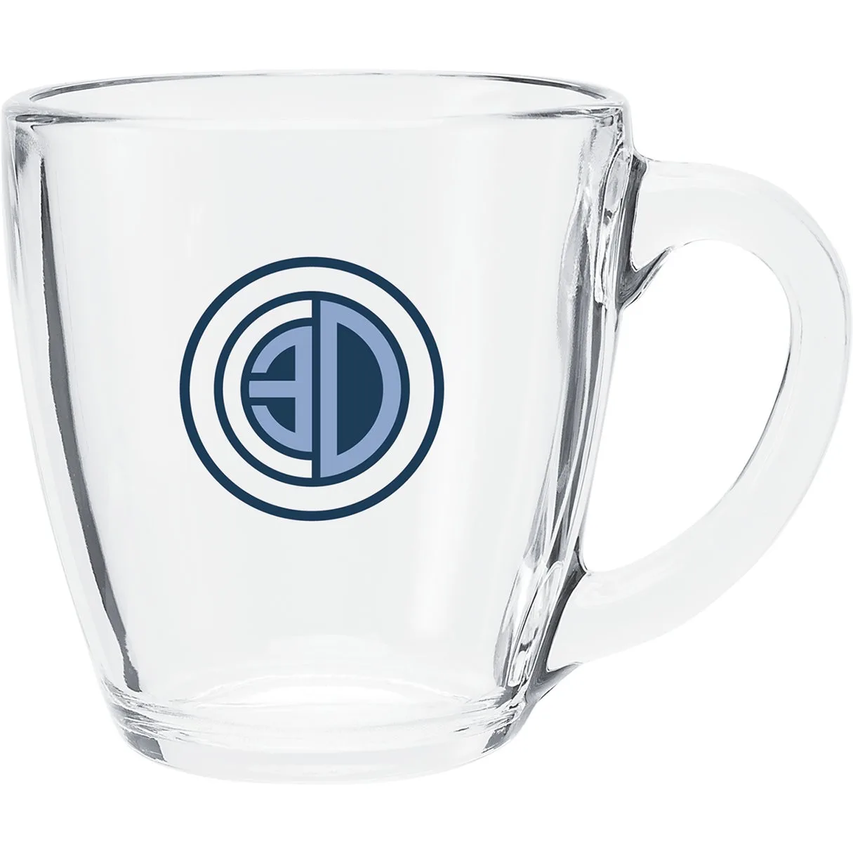 16 oz Tapered Glass Mug