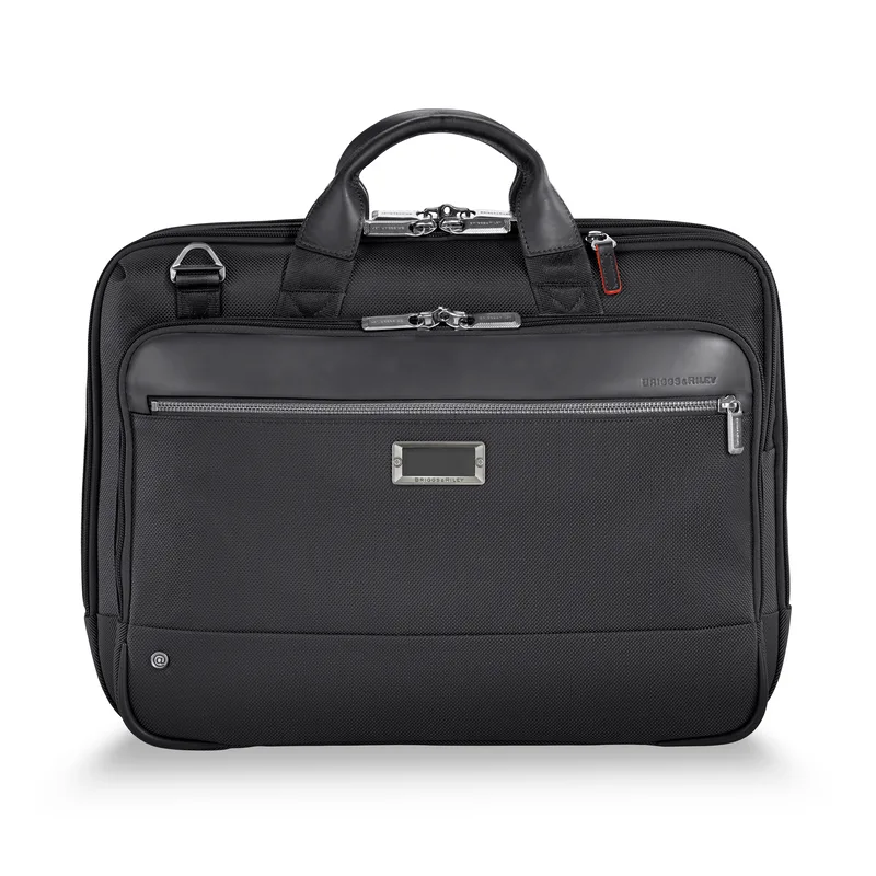 Briggs & Riley™ @Work Medium Briefcase (Black)
