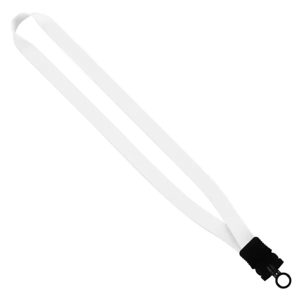 3/4" Dye-Sublimated Stretchy Elastic Lanyard with Plastic Snap-Buckle Release view 2