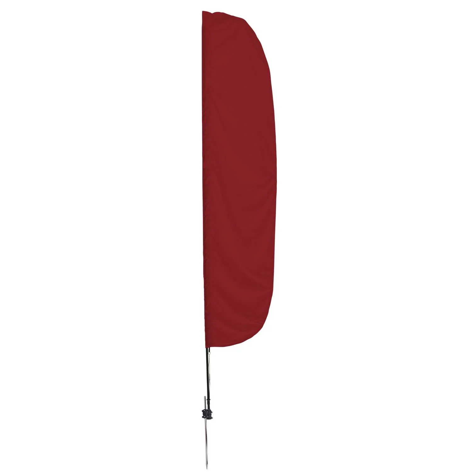15' Solid-Color Stadium Flutter Flag Kit Single-Sided view 6