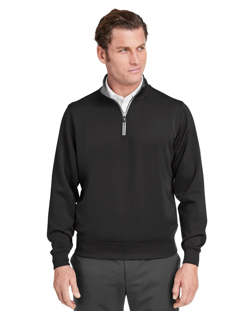 Fairway & Greene® Men's Caves Tech Quarter-Zip Pullover Sweater