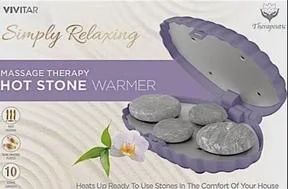 Vivitar® Massage Therapy Lavender Hot Stone Warmer