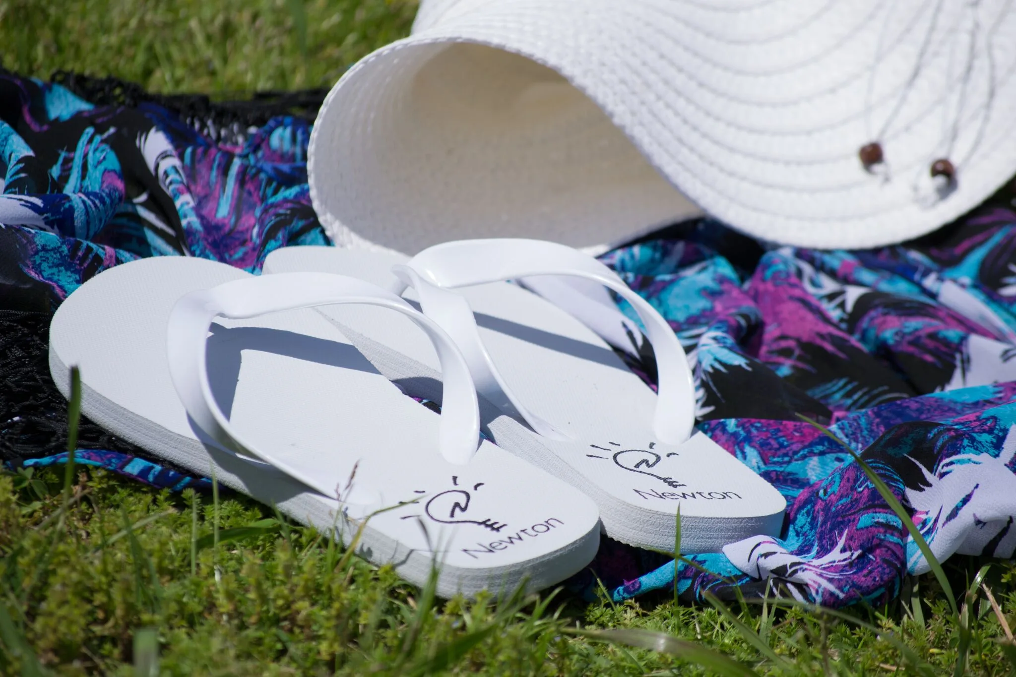 Copa Flip Flops (White)