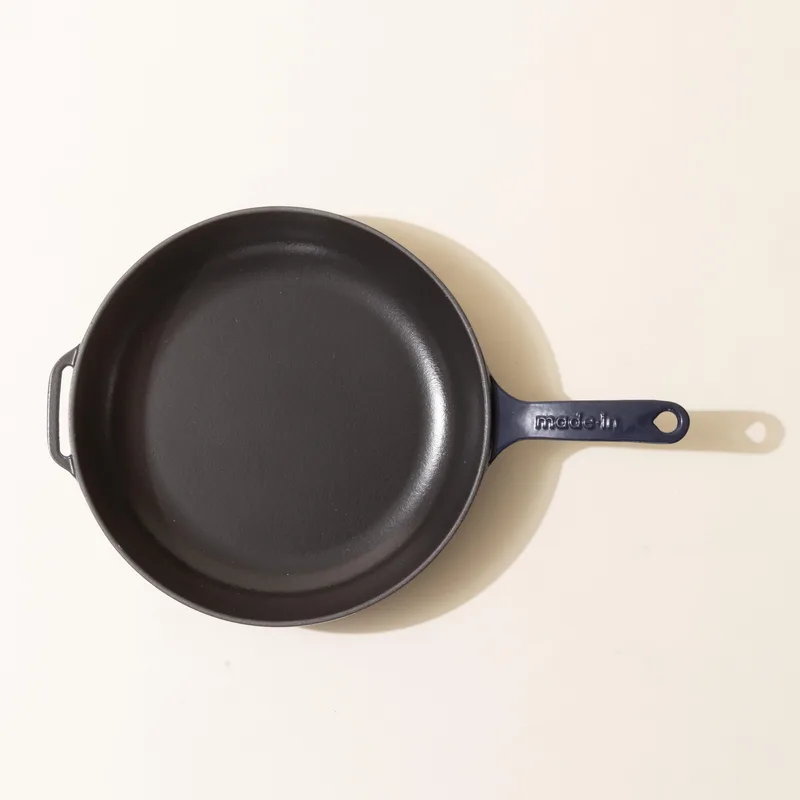 Made In 11-Inch Enameled Cast Iron Skillet - Harbour Blue
