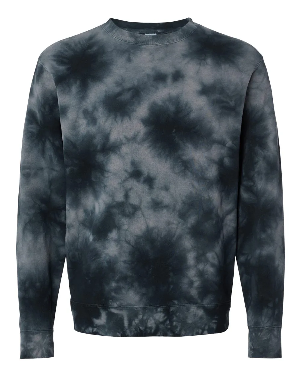 Independent Trading Co.® Unisex Midweight Tie-Dyed Crewneck Sweatshirt view 3