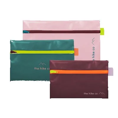 Medium Tarpaulin Zip Front Pouch view 2