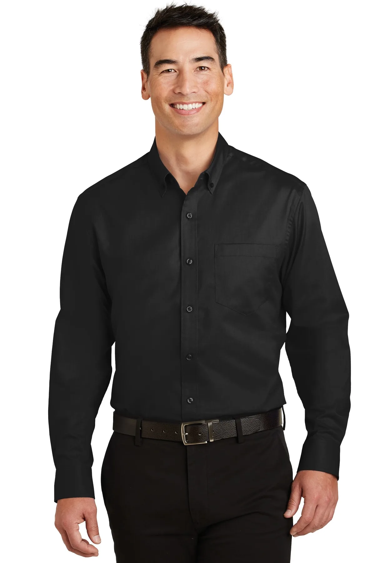 Port Authority® Tall SuperPro™ Twill Shirt.