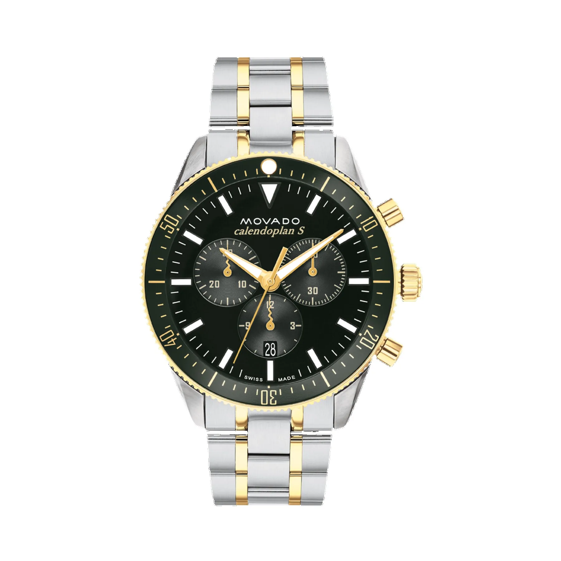Movado Men's Heritage Calendoplan S Chronograph Watch