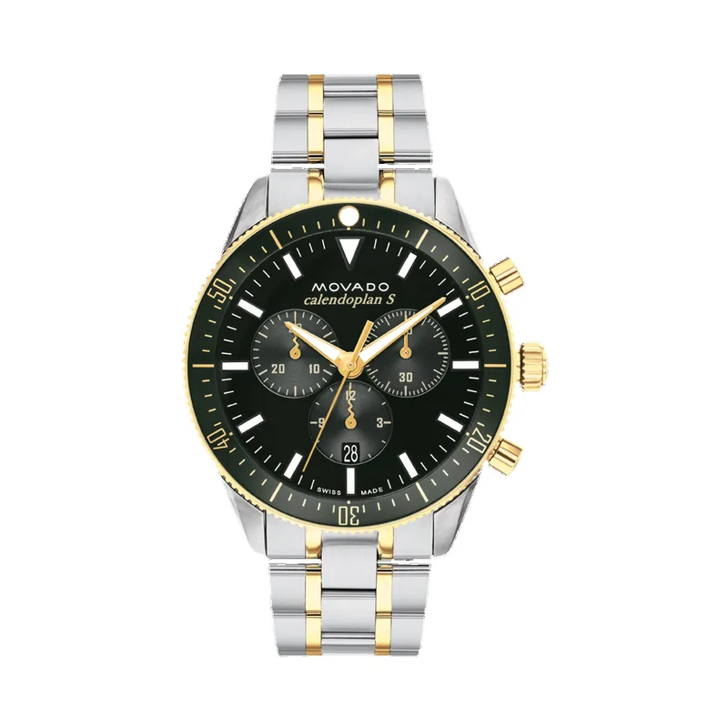 Movado Men's Heritage Calendoplan S Chronograph Watch