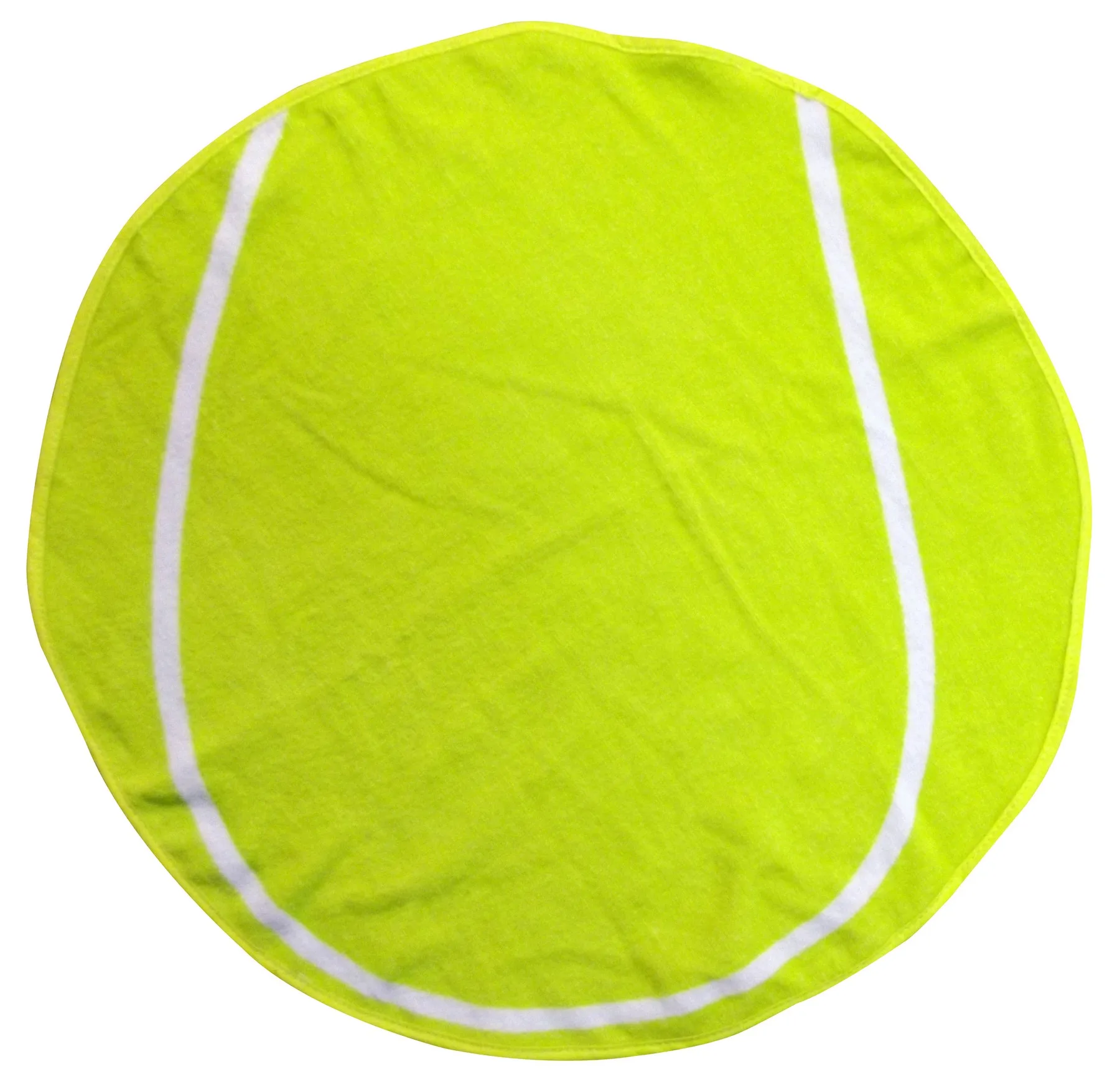 Fiber Reactive Tennis Ball Shaped Sport Towel (Screen Print) view 2