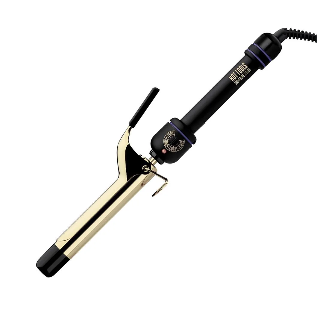 Hot Tools Professional Signature Series Salon 1" Gold Curling Iron + Wand