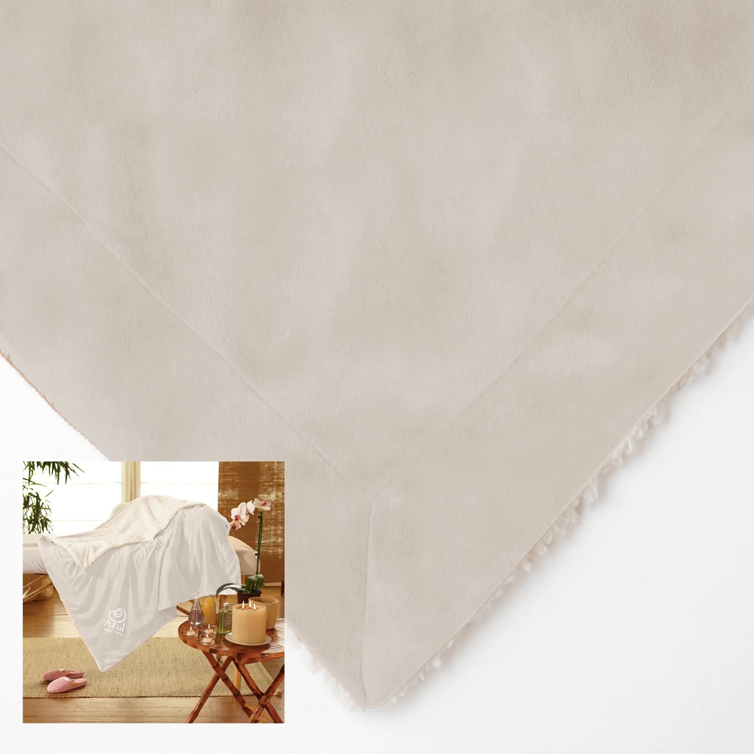 Micro Mink Sherpa Blanket view 2
