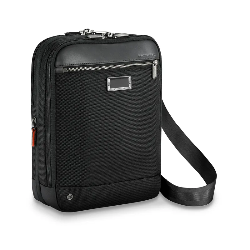 Briggs & Riley™ @Work Expandable Crossbody Bag (Black)