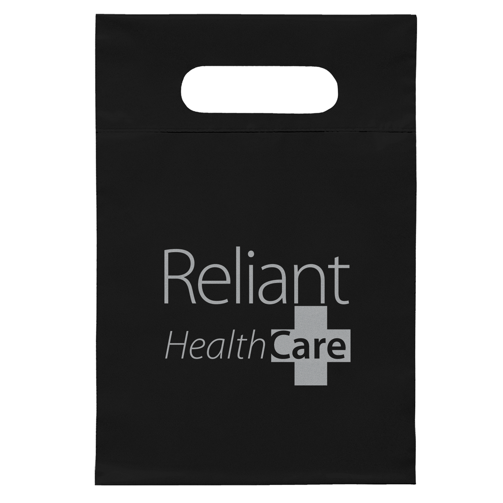 Die Cut Handle Bag - Flexo Ink Print (7" x 10 1/2")
