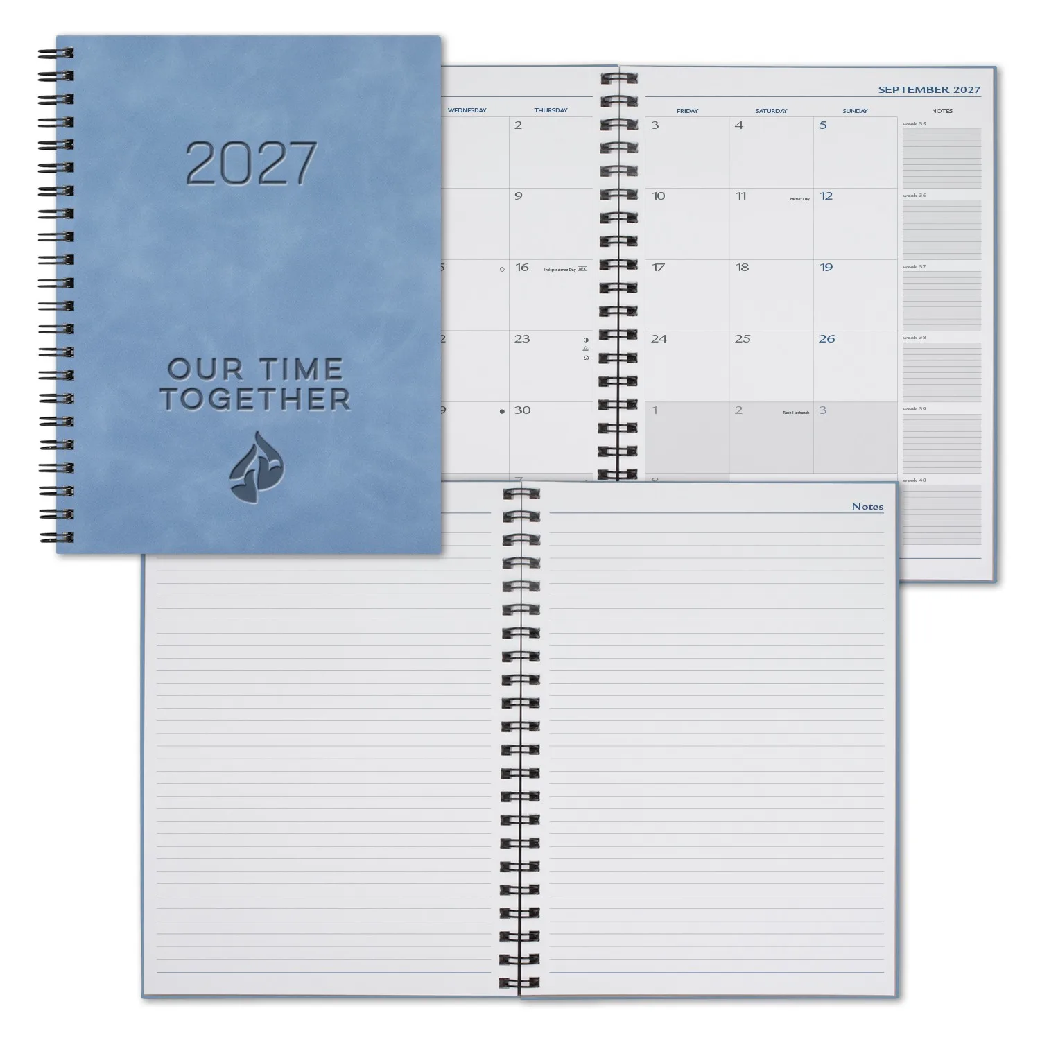 Castelli WireO Chia Grande XL White Monthly Diary