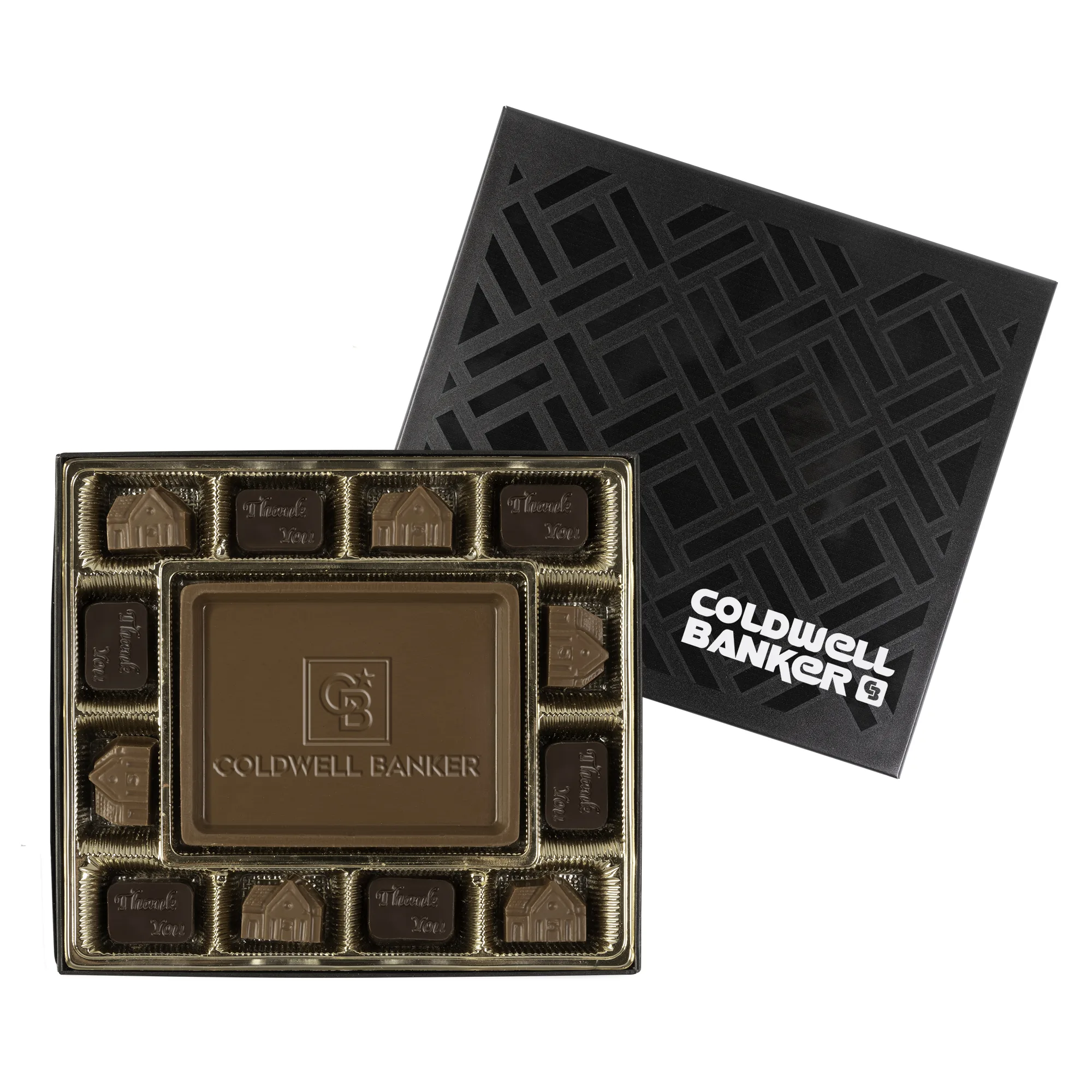 Small Custom Class Chocolate Delight Gift Box w/ Screen Printed Lid view 4