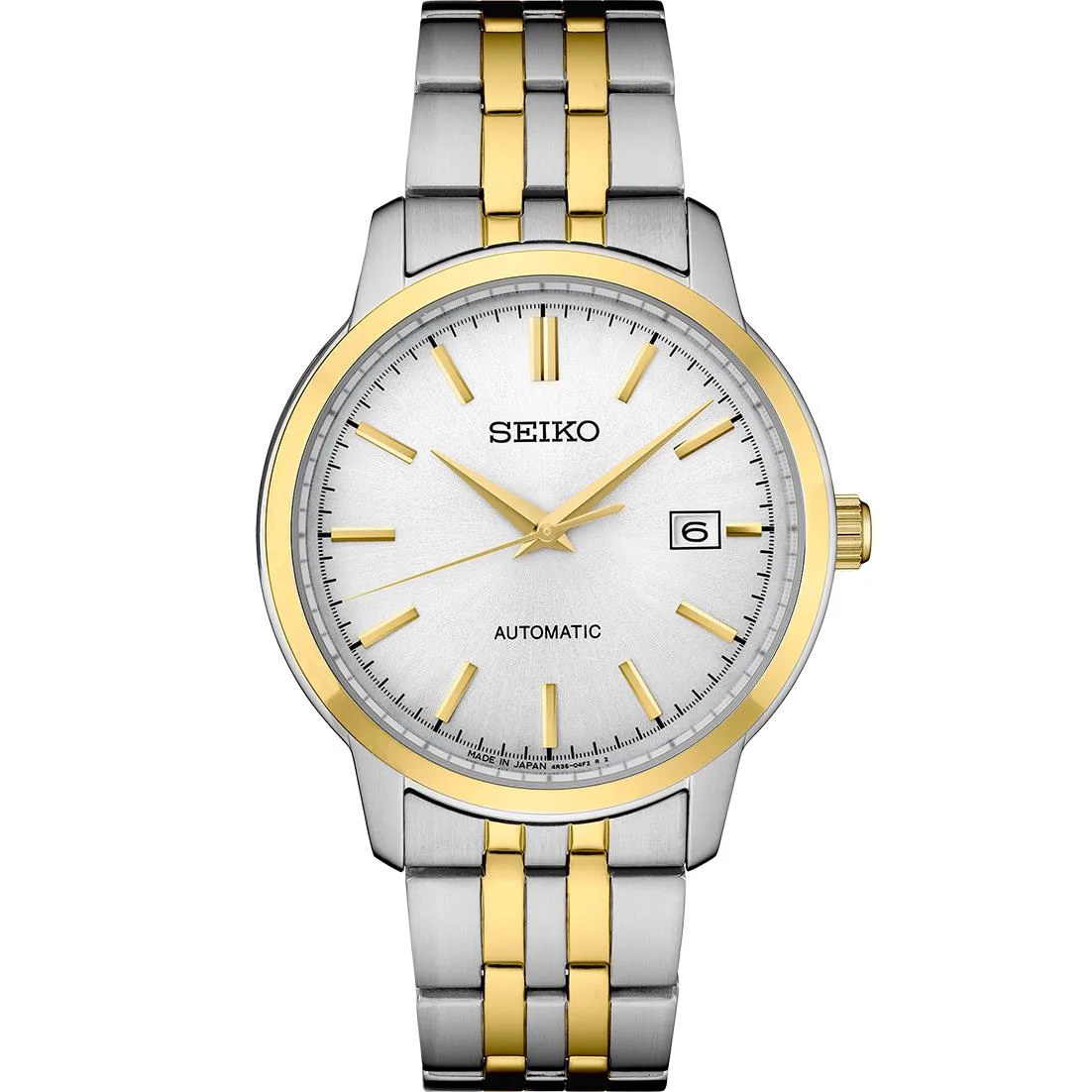 Seiko Watch Essentials Tt Automatic Silver Dial