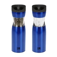 Blue Gravity Salt And Pepper Grinder Set