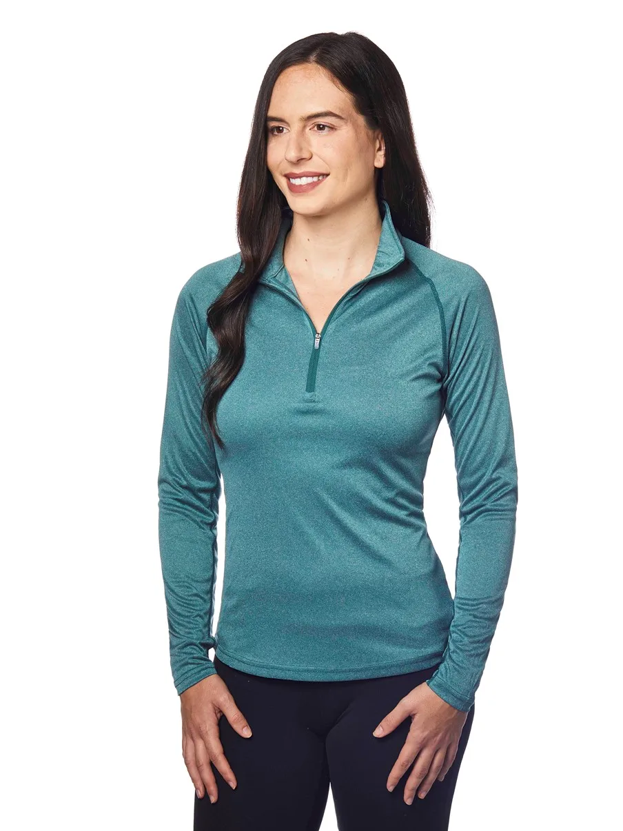 Ladies' Apex ActiveDry® Heathered Baselayer