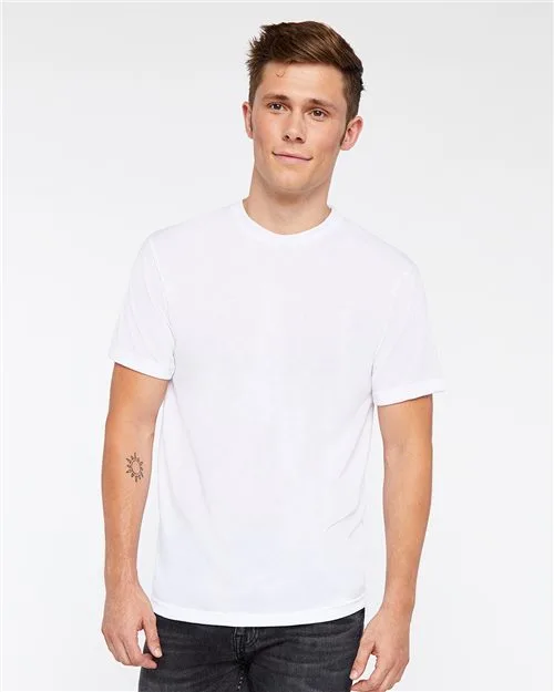 SubLiVie Men's Polyester Sublimation Short Sleeve T-Shirt