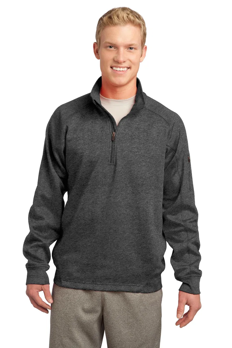 Sport-Tek® Tech Fleece 1/4-Zip Pullover. view 5