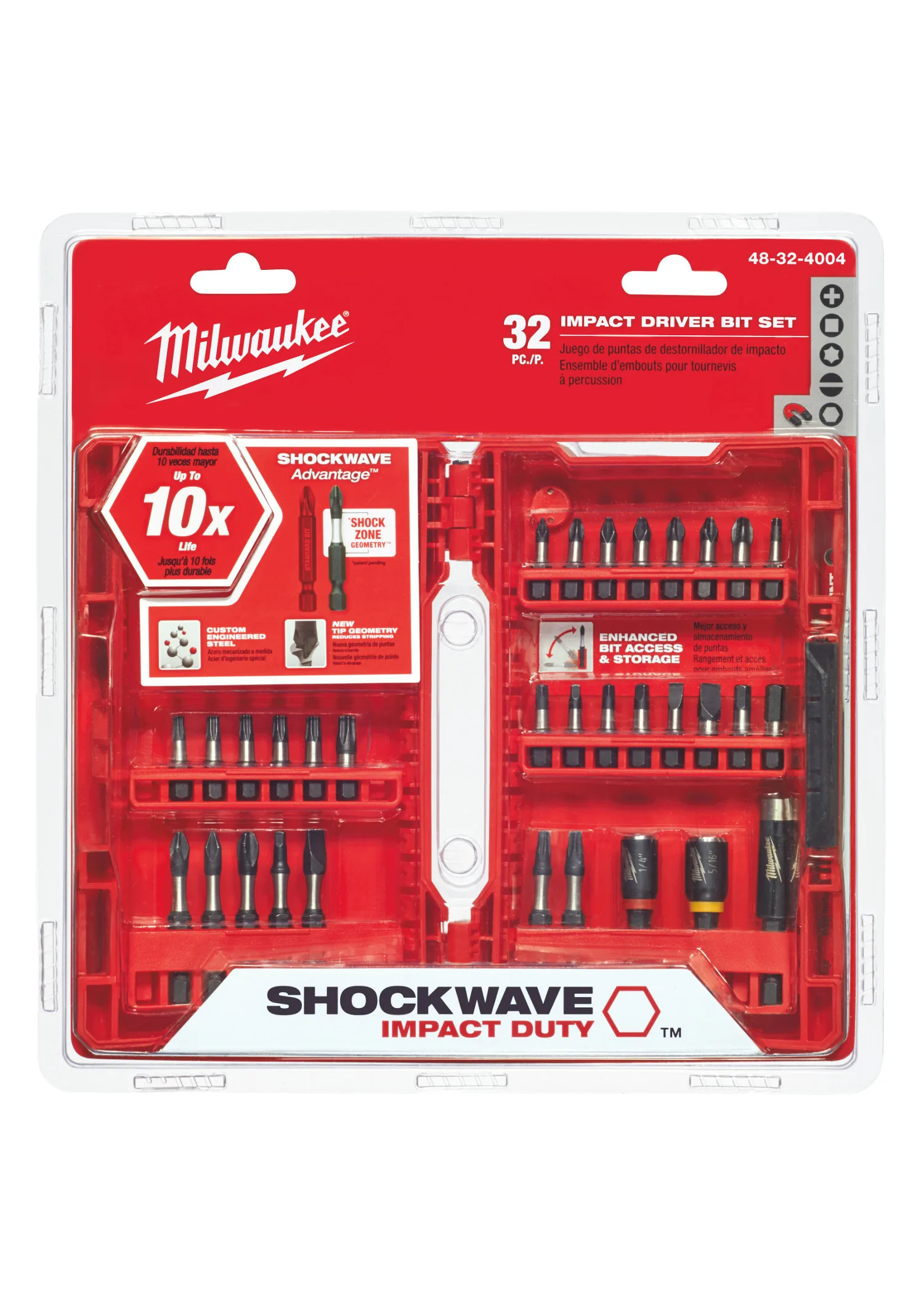 Milwaukee 32Pc Shockwave Driver Bit Set