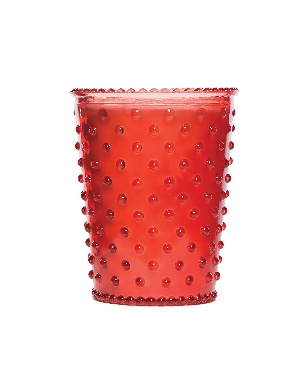 K.Hall Studio Simpatico Watermelon Basil Hobnail Candle 16 Oz