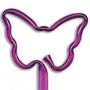 Butterfly 1 Inkbend Standard, Bent Pen