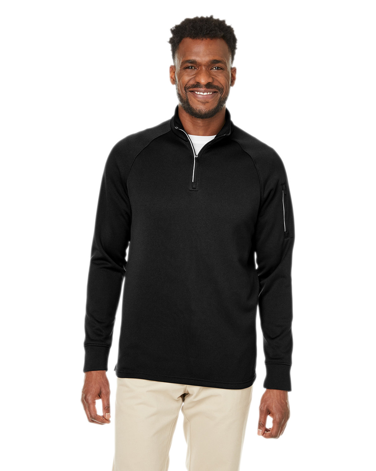 CORE 365 Unisex Fusion ChromaSoft™ Fleece Quarter-Zip