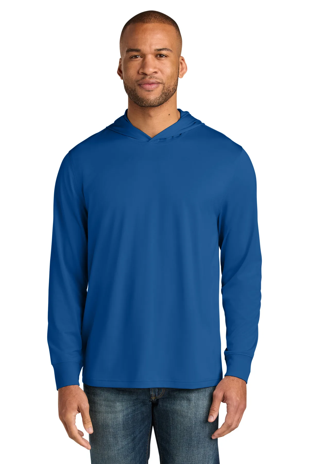 CornerStone® Workwear Pro Long Sleeve Hooded Tee view 4