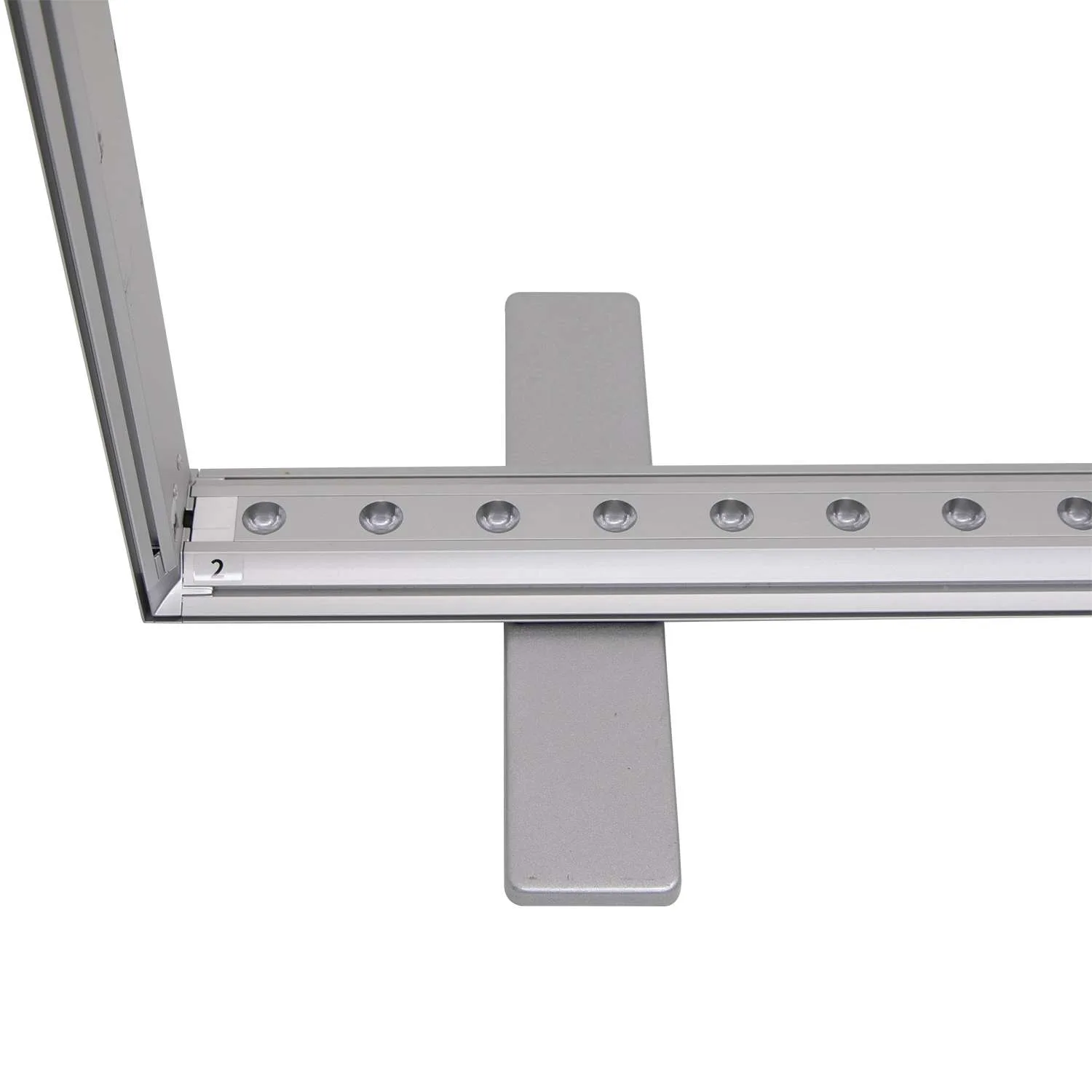 3' x 8' Fusion Glo Display Hardware view 4