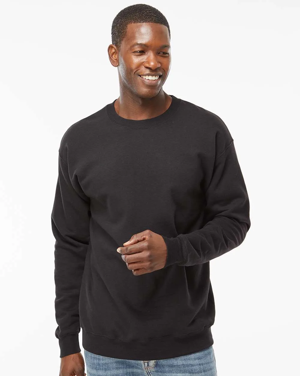 Hanes® Perfect Fleece Crewneck Sweatshirt view 2
