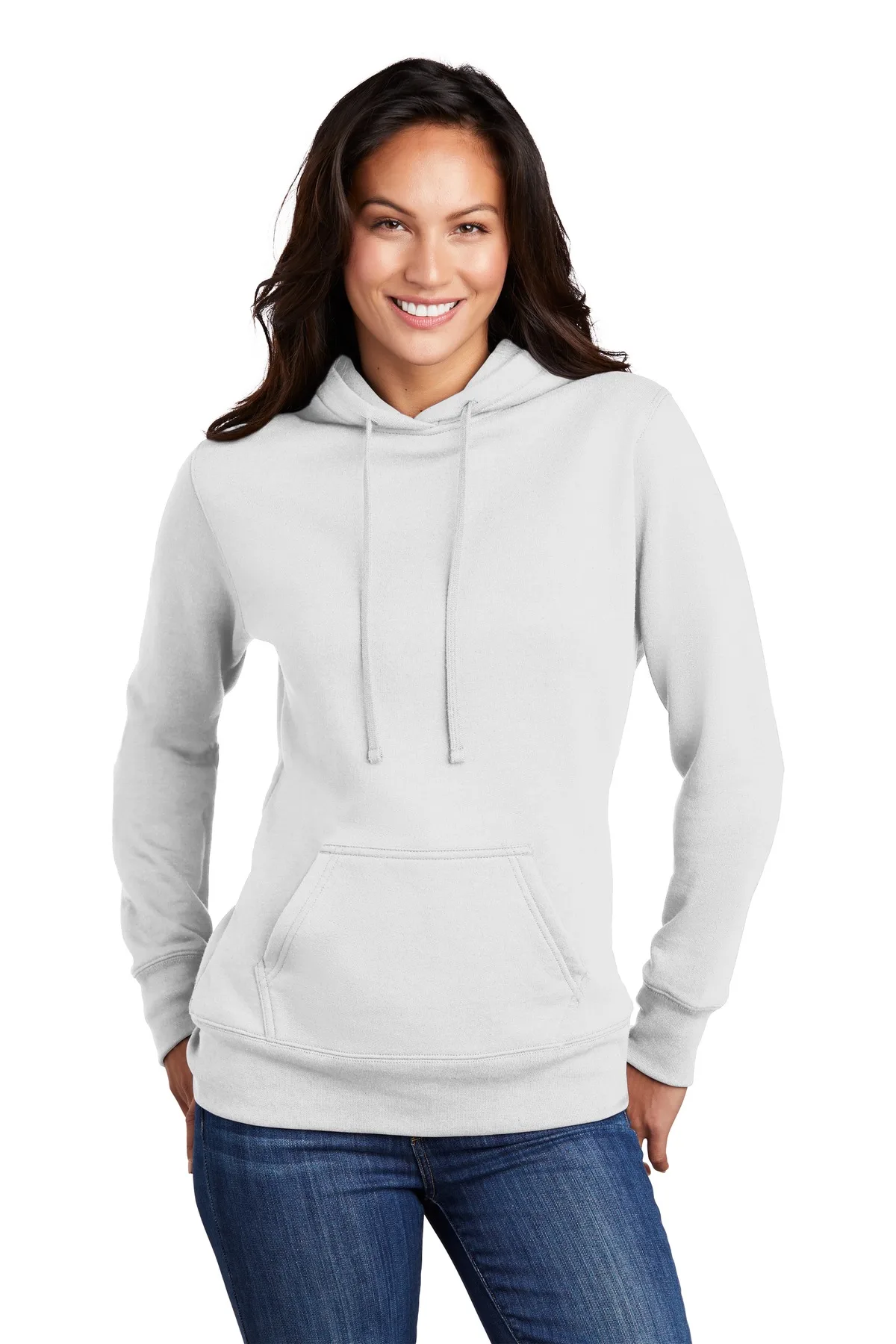 Port & Co™ Women's Core Fleece Pullover Hooded Sweatshirt view 7