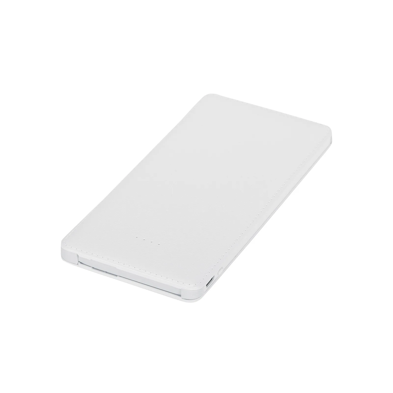 Slim Textured Built-in Cable Power Bank view 4