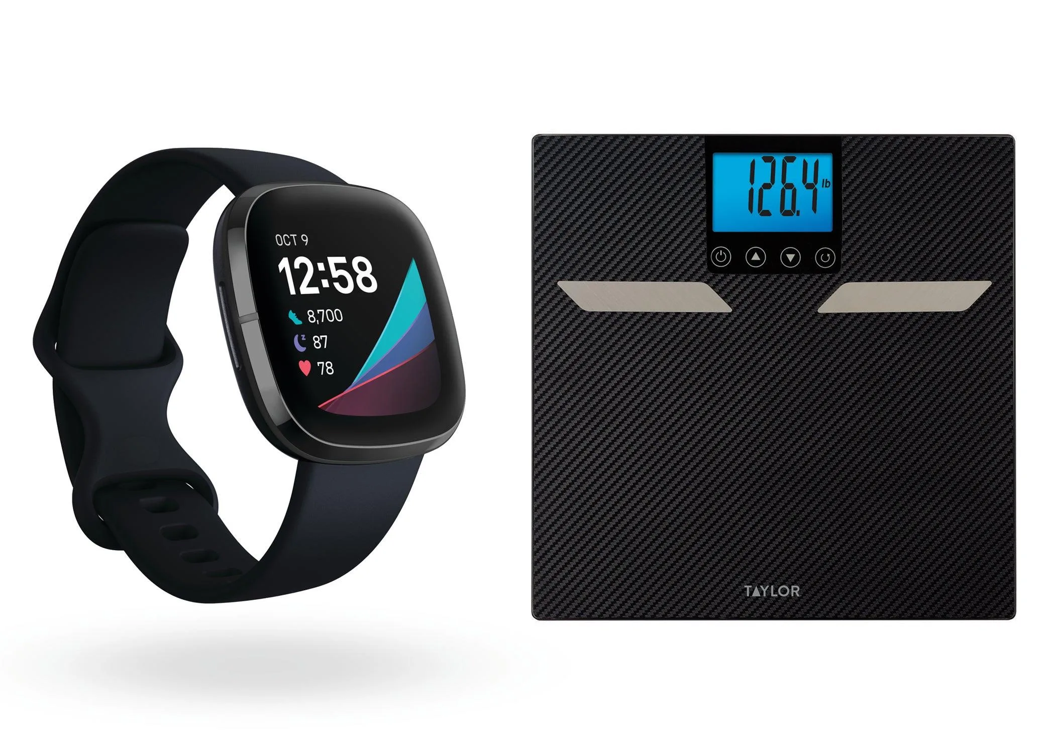 Fitbit Sense 2 Advanced Health Smartwatch W/ Body Composition Scale