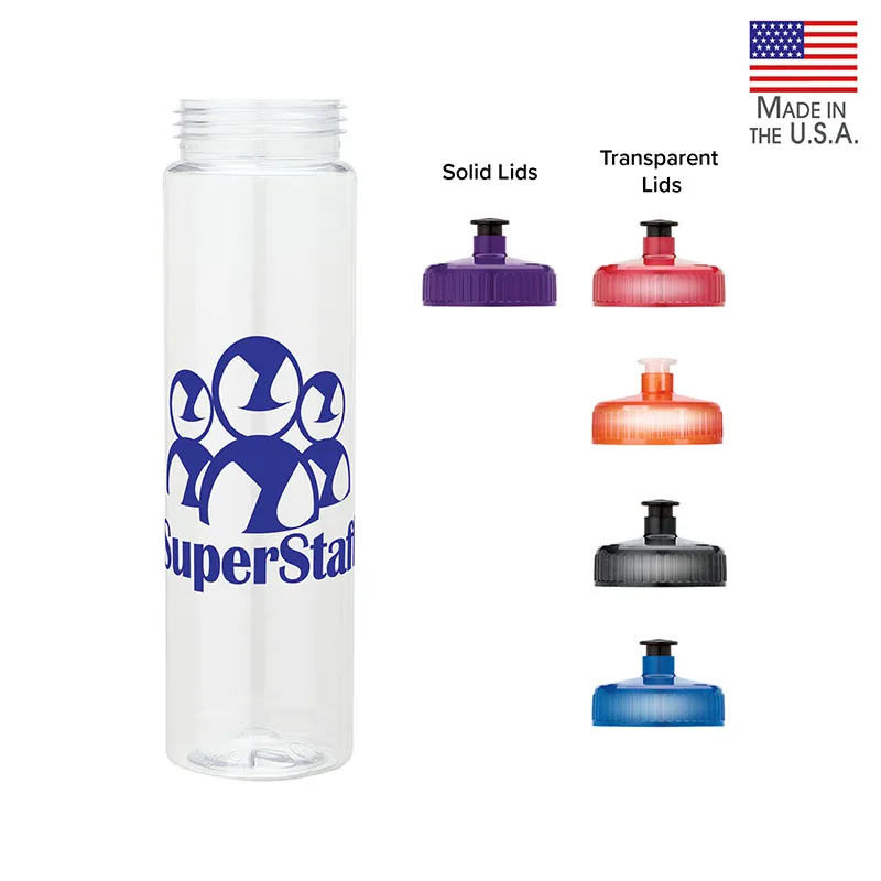Laguna 32 oz. PET Bottle with Pull Spout Lid