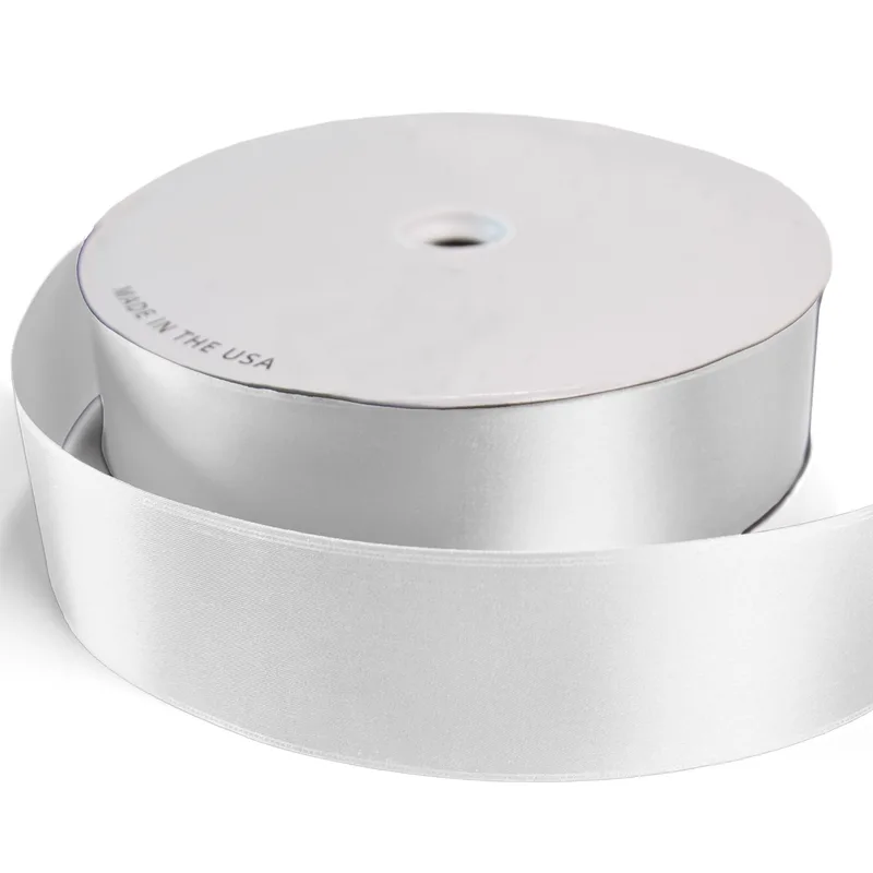 2 1/2" Badge Satin Ribbon - 25yd Roll - Sublimation view 2