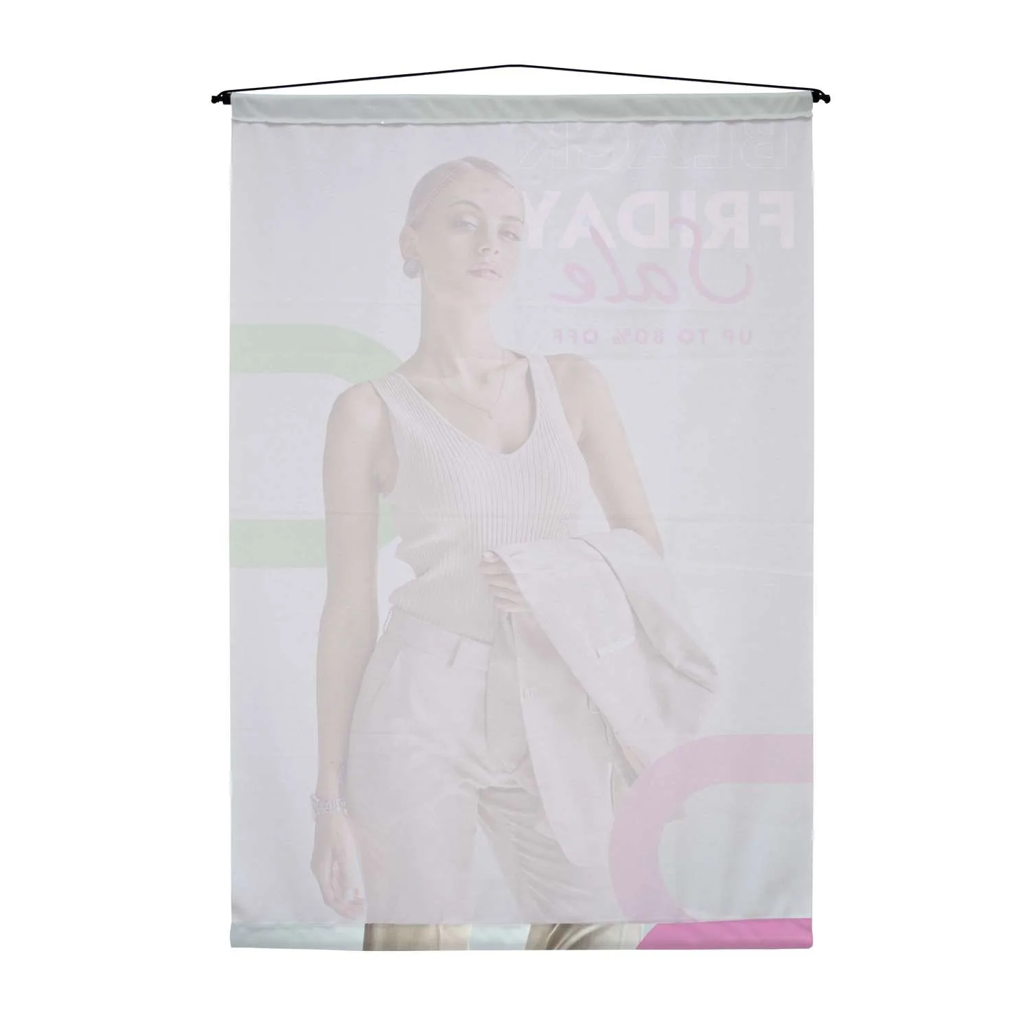 2'W x 3'H Hanging Banner view 7