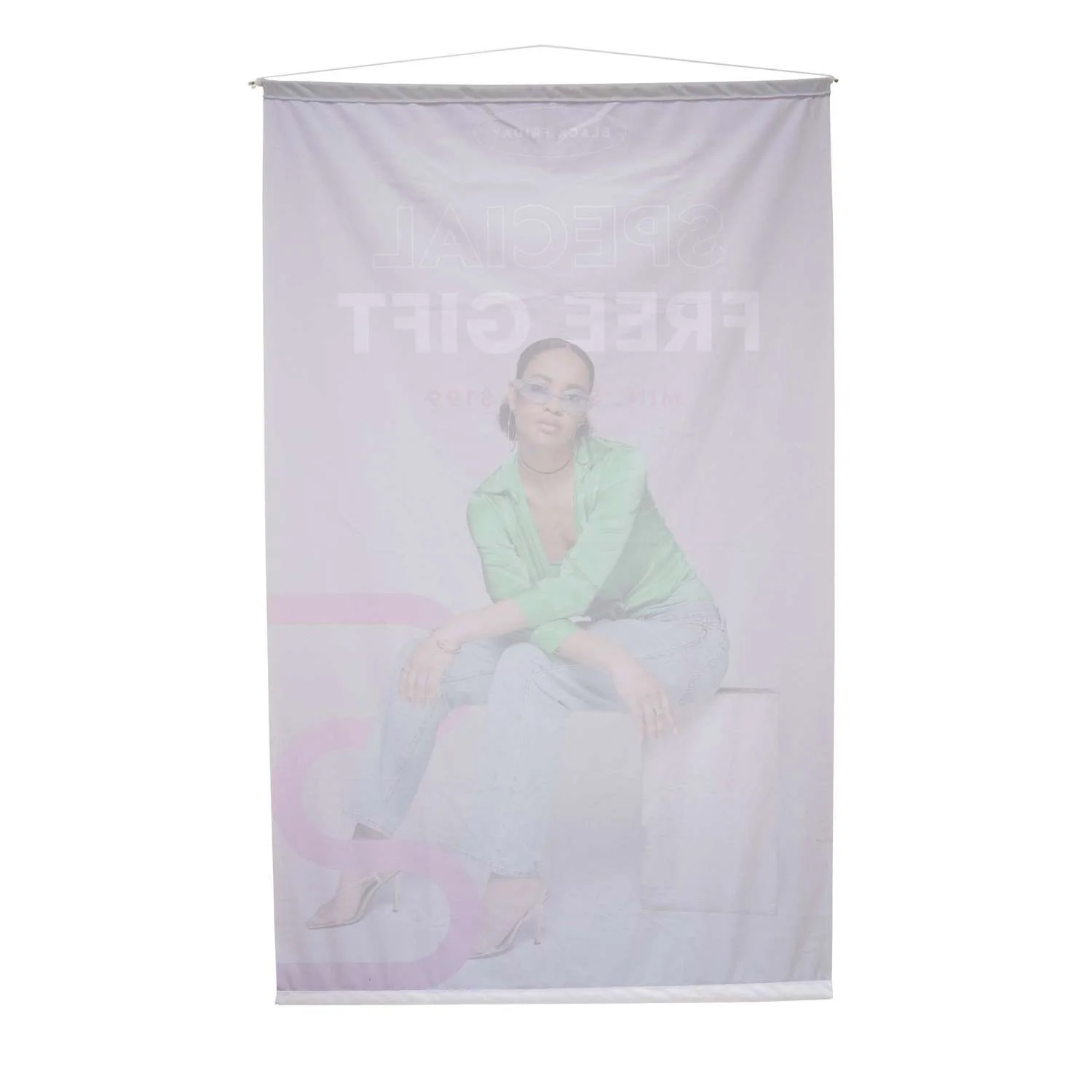 3'W x 5'H Hanging Banner view 7