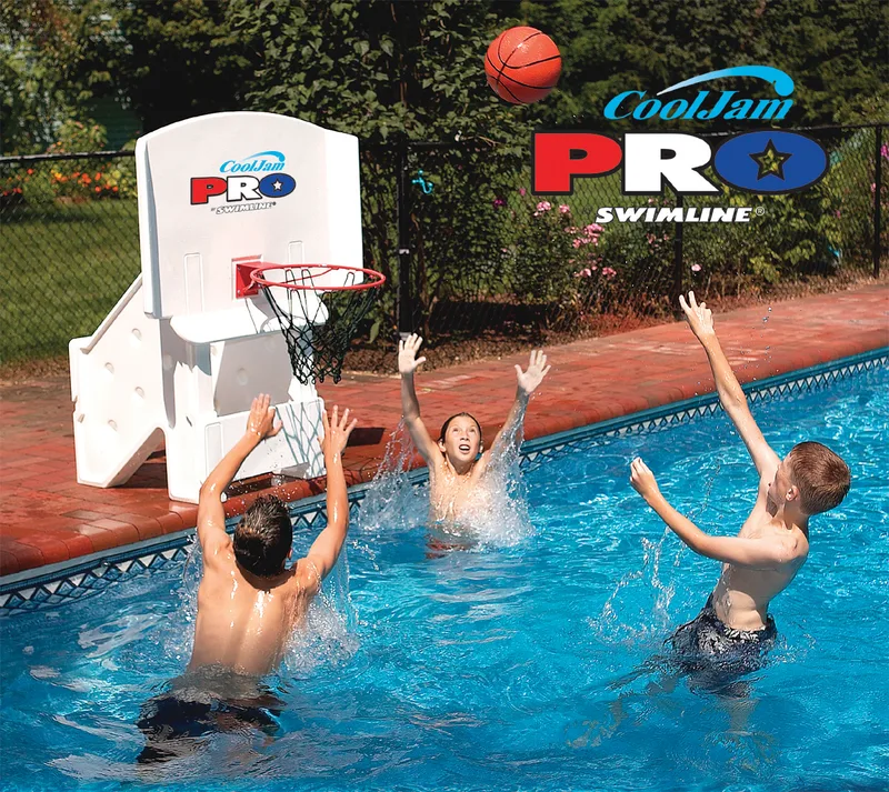 Swimline Cool Jam Pro Poolside Basketball