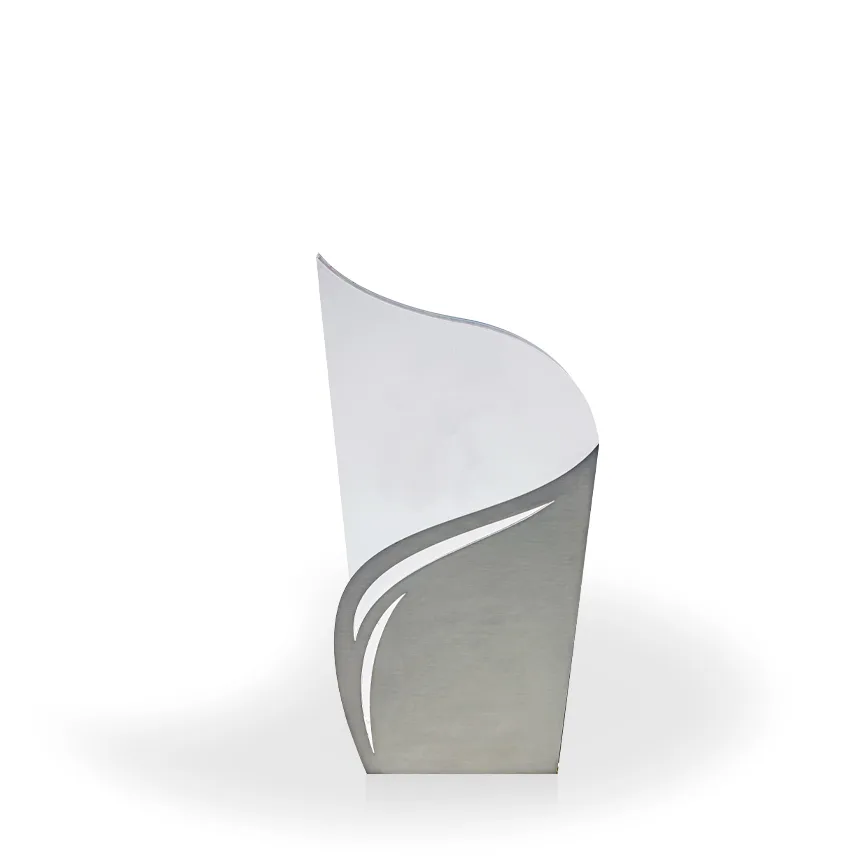 Ardor Acrylic and Stainless Steel Award view 2