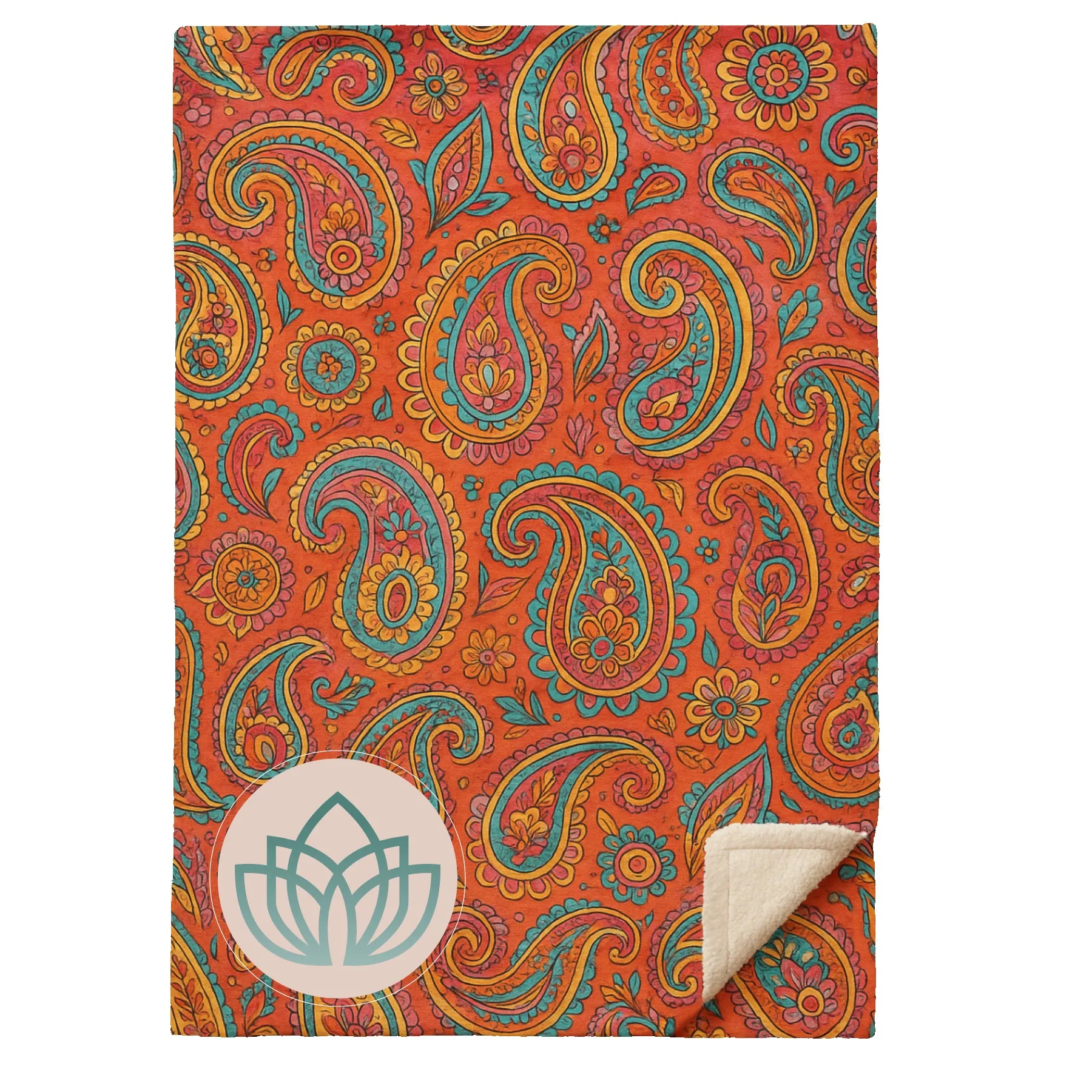 Silktouch/Sherpa (50" x 60") Blanket Dye Sublimated - Domestically Decorated view 2